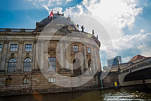 Berlin, Germany: The Bode Museum on the museum island in the Mitte district of Berlin