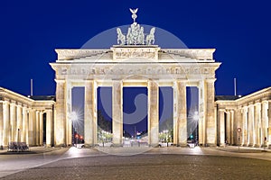 Berlin Germany at Brandenburg Gate