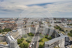 Berlin Germany, city skyline at Potsdamer Platz