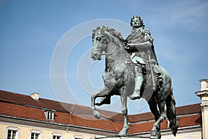 BERLIN, GERMANY/EUROPE - SEPTEMBER 15 : Statue of Frederic the G