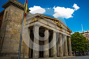 Berlin, Germany: Hedwig`s Cathedral in Germany`s capital