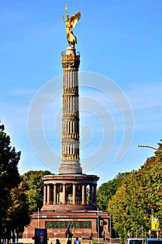 The Victory Column is a monument in Berlin