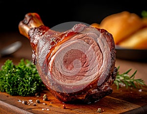 Berlin knuckle, generated by AI.