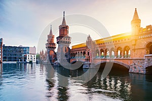 Berlin Kreuzberg OberbaumbrÃÂ¼cke photo