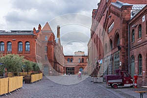 The Berlin Kulturbrauerei Culture Brewery, a comercial and cultural centre in Berlin, Germany.