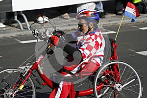 Berlin Marathon handbiker