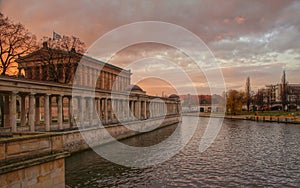 Berlin, Museum island, evening