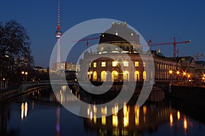 Berlin at night