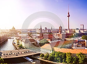 Berlin panoramic view