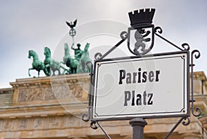 Berlin Pariser Platz photo