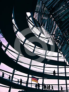 Berlin - Reichstag Dome photo