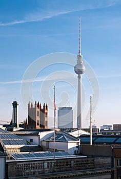 Berlin skyline and Fernsehturm