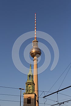 Berlin television tower (Fernsehturm),