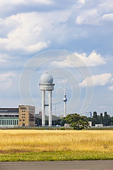 Berlin Tempelhof Airport, former airport of Berlin, Germany