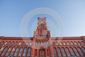 Berlin Town Hall Rotes Rathaus - Berlin, Germany