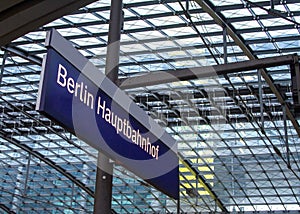 Berlin Train Station Hauptbahnhof