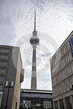 Berlin TV Tower on Alexanderplatz