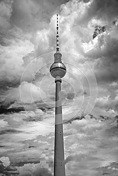 Berlin TV tower Fernsehturm, Germany