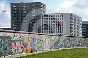 The Berlin Wall in Berlin