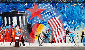 Berlin Wall East Side Gallery graffiti