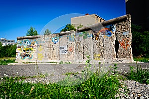 Berlin wall fragment