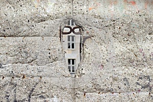 Berlin wall fragment