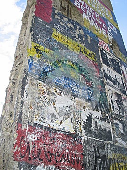 Berlin Wall Fragment photo