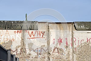 Berlin wall fragment