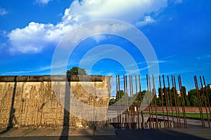 Berlin Wall memorial in Germany