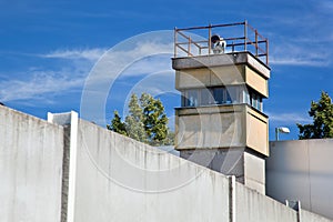 Berlin Wall Memorial, a watchtower