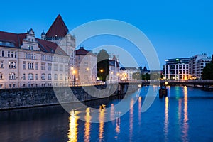 Berlin water reflection