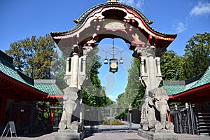 Berlin zoo gate