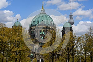 Berliner Dom  landmark in the center of the city