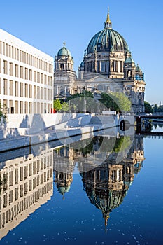 The Berliner Dom with the rebuilt City Palace