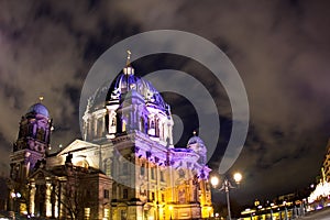 Berliner Dome night view