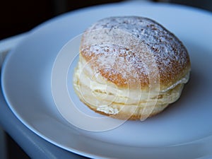 Berliner Doughnuts European donuts tradicional bakery for fasching carneval time