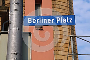 Berliner Platz in Hagen, Germany