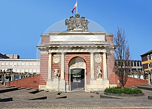 Berliner Tor, city gate in Wesel