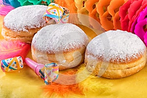 Berliner Traditional German Sweet Donuts Doughnuts