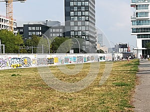 Berliner wall, Germany inside graffiti