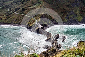 Bermeo, Basque Country, Spain: Monastery of San Juan de Gaztelugatxe