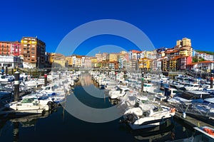 Bermeo port in Basque Country