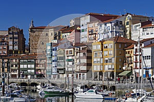 Bermeo town in Bizkaia