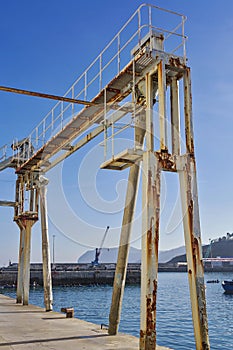 Bermeo town in Bizkaia