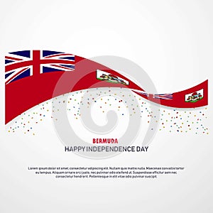 Bermuda Happy independence day Background