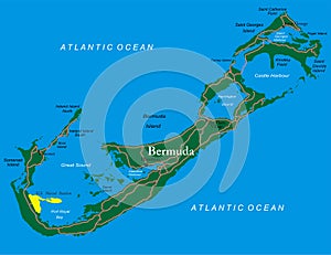 Bermuda map