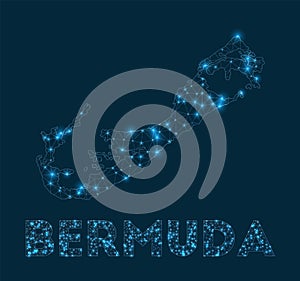 Bermuda network map.