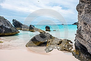 Bermuda Rocky Seascape