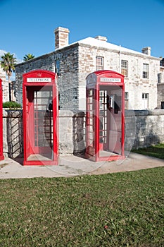 Bermuda telephone boxes