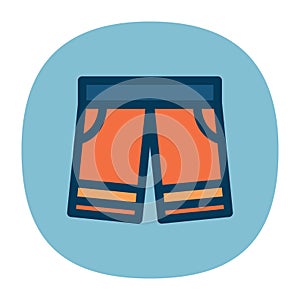 bermudas. Vector illustration decorative design
